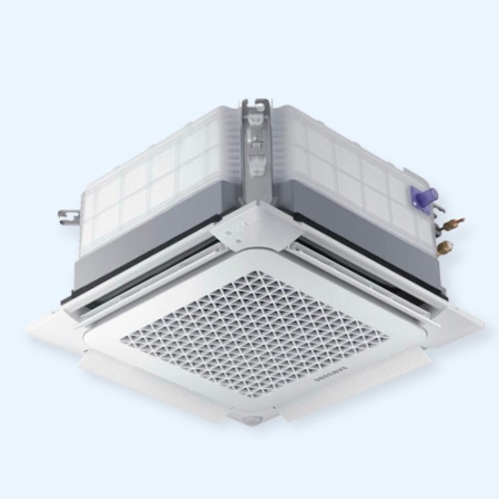 AC052NNNDKH/EU Samsung Внутренний блок CAC кассетный 4-поточный "Mini" WindFree